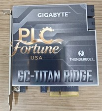 Used Gigabyte GC-TITAN RIDGE Rev.1.0 Intel DSL7540 Thunderbolt 3 Expansion Card picture