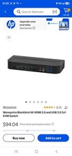 Monoprice Blackbird 4K HDMI 2.0 Powered KVM Switch USB 3.0 3.5mm 1.5m picture
