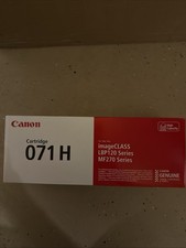 Canon 071H Black High Yield Genuine Laser Toner Cartridge for LBP120 MF270 picture
