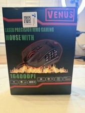  UtechSmart Venus 16400 DPI High Precision Laser MMO GAMING MOUSE SEALED picture