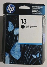 HP 13 Black Inkjet Cartridge 1000 HP C4814A OEM Exp. Jan. 2013 picture