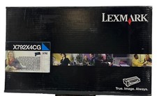 Lexmark X792X4CG Cyan Extra H. Yld Return Program Toner Cartridge picture