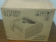 NEW OPEN BOX CITIZEN CLP-521 THERMAL BARCODE & LABEL PRINTER picture