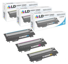 LD COMP Samsung CLT-404S Color Toner Set of 3 for C430, C430W, C480 and C480W picture
