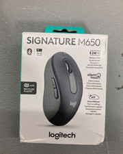 Logitech - Signature M650 Wireless Scroll Mouse with Silent Clicks - black MR picture