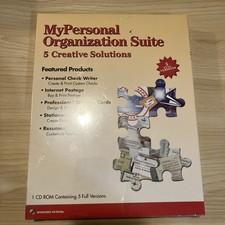 My Personal Organization Suite CD ROM Window 95/98/Me  picture