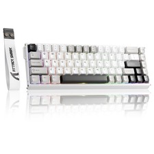 X68MAX HE Wired RT RGB Mechanical Gaming Keyboard-Star White picture