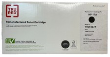 TRU RED HP 17A Replacement Black Toner Cartridge CF217A Laser jet Pro NEW SEALED picture