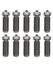 10 Pcs Hardened Steel Nozzle Fit for Anycubic Kobra 3 3D Printer, M6 Thread,...  picture
