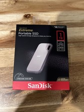 New SanDisk 1TB Extreme External Portable SSD Storage USB-C - Sealed in Box picture