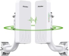AdaLov CPE660 3KM Outdoor Wireless Bridge 5.8GHz Point to Point WiFi CPE / New picture