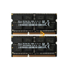 SK Hynix 2x8GB 2RX8 DDR3 1600MHz PC3L 12800 SODIMM Laptop RAM Memory 1.35V picture