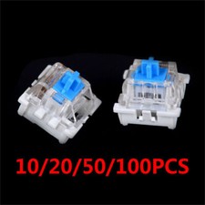 10-100Pcs For Cherry MX Mechanical Switch Keyboard  Blue 3 Pins RGB Replacement picture