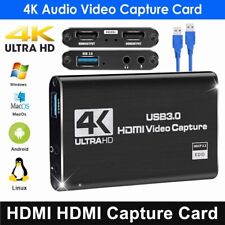 4K Audio Video Capture Card, HDMI Video Capture Device Full HD Recording USB 3.0 picture