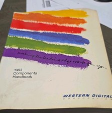 VINTAGE ELECTRONICS BOOK DATA 1983 WESTERN DIGITAL COMPONENTS HANDBOOK picture
