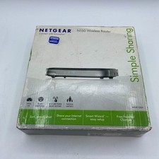 Netgear N150 Wireless Router WNR1000 Parental Controls Wi-Fi 4 Port Used AS IS picture