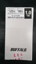 BUFFALO Model number: SSD-PUT1.0U3-B/N Portable SSD 1.0TB New/Unused JAPAN picture