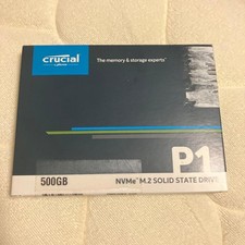 Crucial P1 500GB NVMe M.2 2280 PCIe Gen3 x4 SSD picture