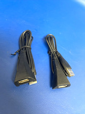 ORIGINAL LOT OF 2X LOGITECH EXTERNAL USB EXTENTION CABLES picture