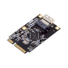 Cablecy Mini PCI-E PCI Express to Oculink SFF-8612 SFF-8611 SATA3.0 Four Adapter picture