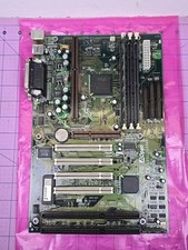 Retro Gaming AOpen AX6LC Lite Motherboard Slot 1 ATX w/ 64mb RAM - ISA AGP picture