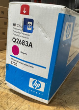 Genuine HP Color LaserJet 3700 Magenta Toner Print Cartridge Q2683A picture