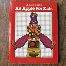 An Apple for Kids Vintage Apple II Computer Book Sharon Boren 1980s picture