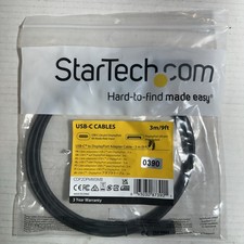 StarTech (6 ft.) USB-C to DisplayPort Cable - 4K 60Hz - Black picture
