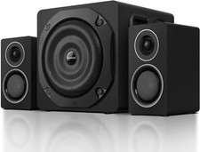 2.1 Computer Speakers with Subwoofer, 100W RMS, Bluetooth 5.3, Black | a 6.5-Inc picture