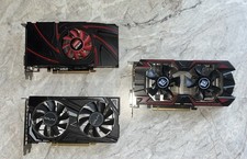 Graphics Card Mixed Lot AMD RADEON R9270 PowerColor R9380 GALAX GeForce GTX 1650 picture