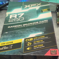 XFX AMD Radeon R7 250 PCI Express 2GB DDR3 HDMI DVI VGA Fan Cooling picture