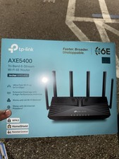 TP-Link Archer AXE5400 Wi-Fi 6E Tri-Band Router | Ultra-Fast 6GHz Speed picture