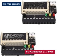 2Pcs Compact Flash CF Card to 3.5 Female 40 Pin IDE Hard Drive picture