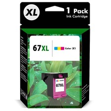 67XL Ink Cartridge for HP 67 Ink Envy 6000 6055e Deskjet 2700e 2800e 2852e 2855e picture