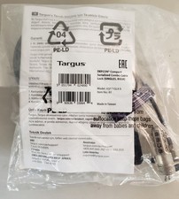 Targus ASP71GLX-S Defcon Compact Serialized Combo Cable Lock NEW *SEALED* picture