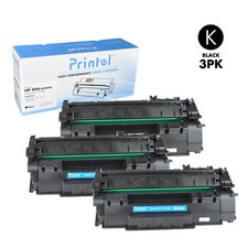 Printel Compatible Toner Cartridge Replacement for HP 49A (Q5949A) Black 3 Pack picture
