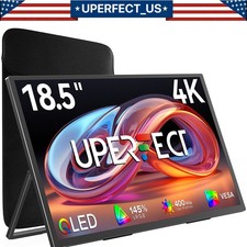 2026 4K Portable Monitor, 18.5