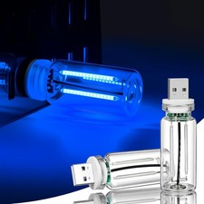 Touch Adjustable Dimmable Mini Car USB Night Light Glass Bottle Lamp Plug & Play picture