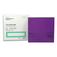 HPE LTO-6 Ultrium 6.25TB RW Data Cartridge Backup Storage Tape C7976A Sealed picture