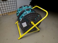 Portable Wire Spool Holder Cable Caddy Folding Rack picture