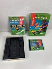 Olympic Soccer 1996 PC CD ROM Video Game Big Box Vintage new picture