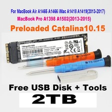 NEW 2TB SSD For 2013 2014 2015 MacBook PRO A1502 EMC 2875 A1398 EMC 2876 2881 picture