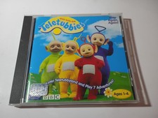 Vintage 1998 BBC Play with the Teletubbies PC CD-ROM Windows 98/95 UK Kids Game picture