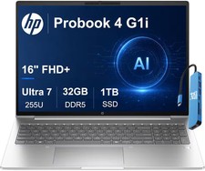 HP - Upgraded - ProBook 4 G1i 16 in + - 460 Core Ultra 7 255U 1TB SSD 32GB RAM picture
