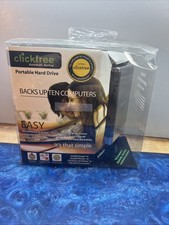 Click Free Automatic Backup 120GB External Hard Drive HD701 New picture