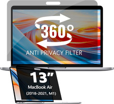 360° Privacy Screen Protector Compatible for Macbook Pro 13 Inch (2016-2022,M1, picture