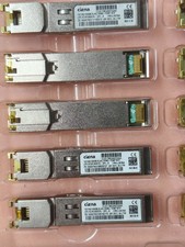 1PC Ciena 10/100/1000M RJ45 100m I-EMP SFP . XCVR-B00CRJ ,CMUIAECGAA Module picture