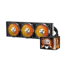 darkFlash 360mm AIO CPU Cooler 2K OLED ARGB PWM Intel AMD Black DF-UV360-BK picture