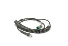 ZEBRA CBA-U34-C09ZAR Cable New, 9ft, Shielded, Power Plus USB, Coiled picture