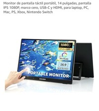 EONVIEW 14in Touchscreen Portable Monitor IPS 1080p HDR USB-C Mini HDMI picture